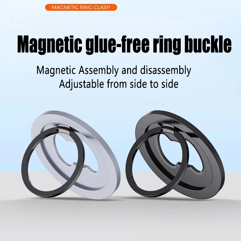 Magsafe Magnetic Cell Phone Finger Ring Holder Portable Foldable Bottle Opener for iPhone 15 Xiaomi Universal Phone Accessories