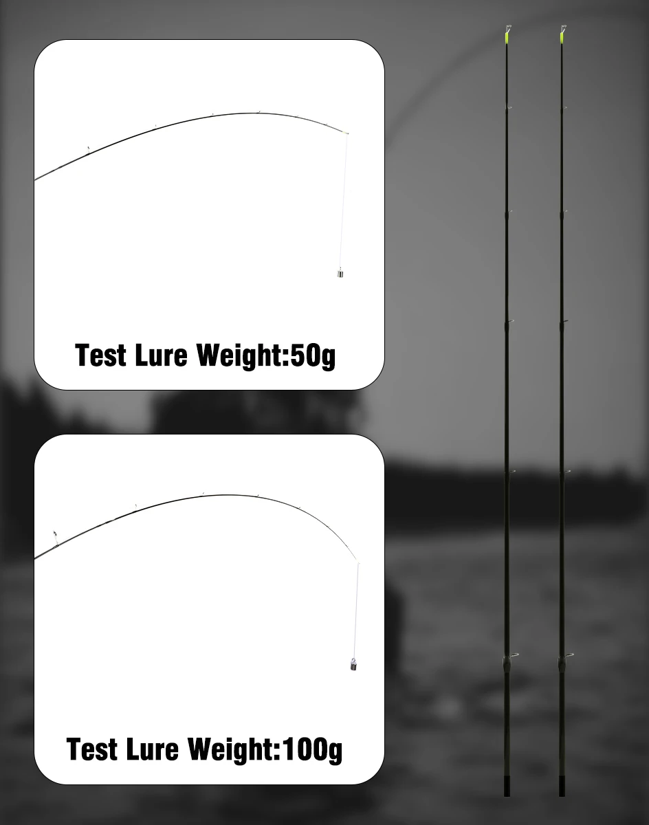 Mifine outrange ul ultraleichte Spinn rute Köder 0,5-5g Fuji Ringe Hohl spitzen 30t Kohle faser für Forellen Angelrute – Detail 3