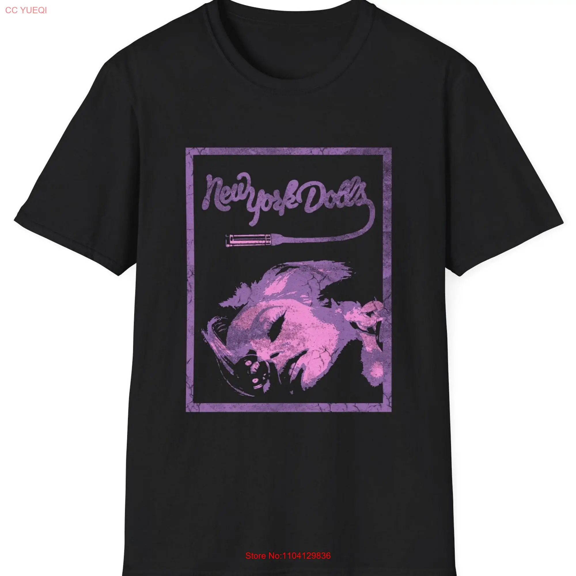 Vintage Style New York Dolls Softstyle T Shirt long or short sleeves