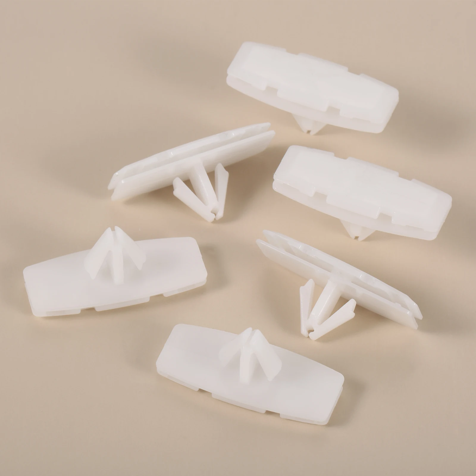 6pcs/lot White Fender Flare Retainer Clip For Jeep Wrangler JL 2018 -2020 for Gladiator 2020 Fender Flare Plastic Retainers Clip