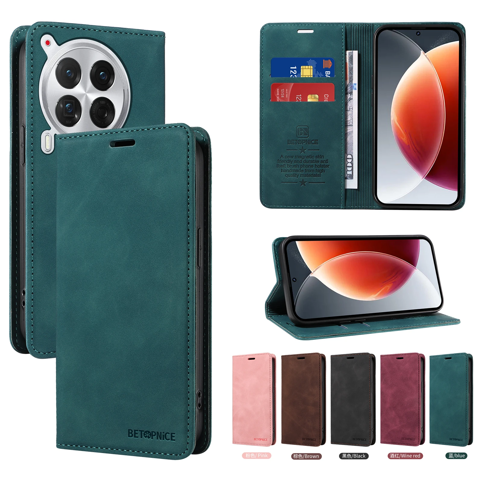 For infinix CAMON 30 Premier CAMON30 Luxury Leather Case Skin Wallet Book Holder Flip Magnet Full Cover On CAMON 30 PRO 5G Bags