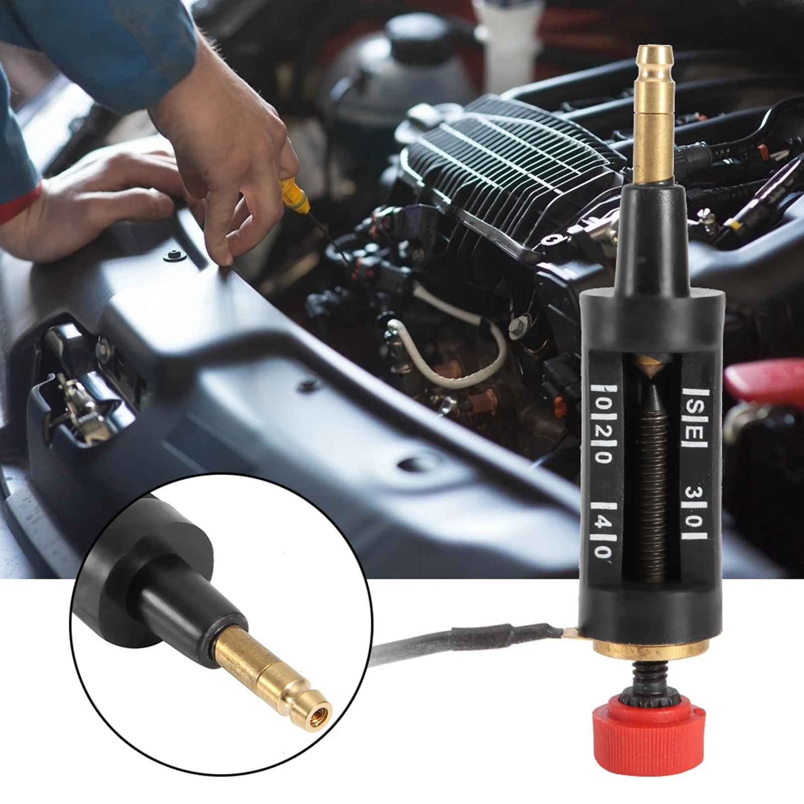 Car Ignition System Coil Tester Adjustable Spark Plug Engine Repairing Tool