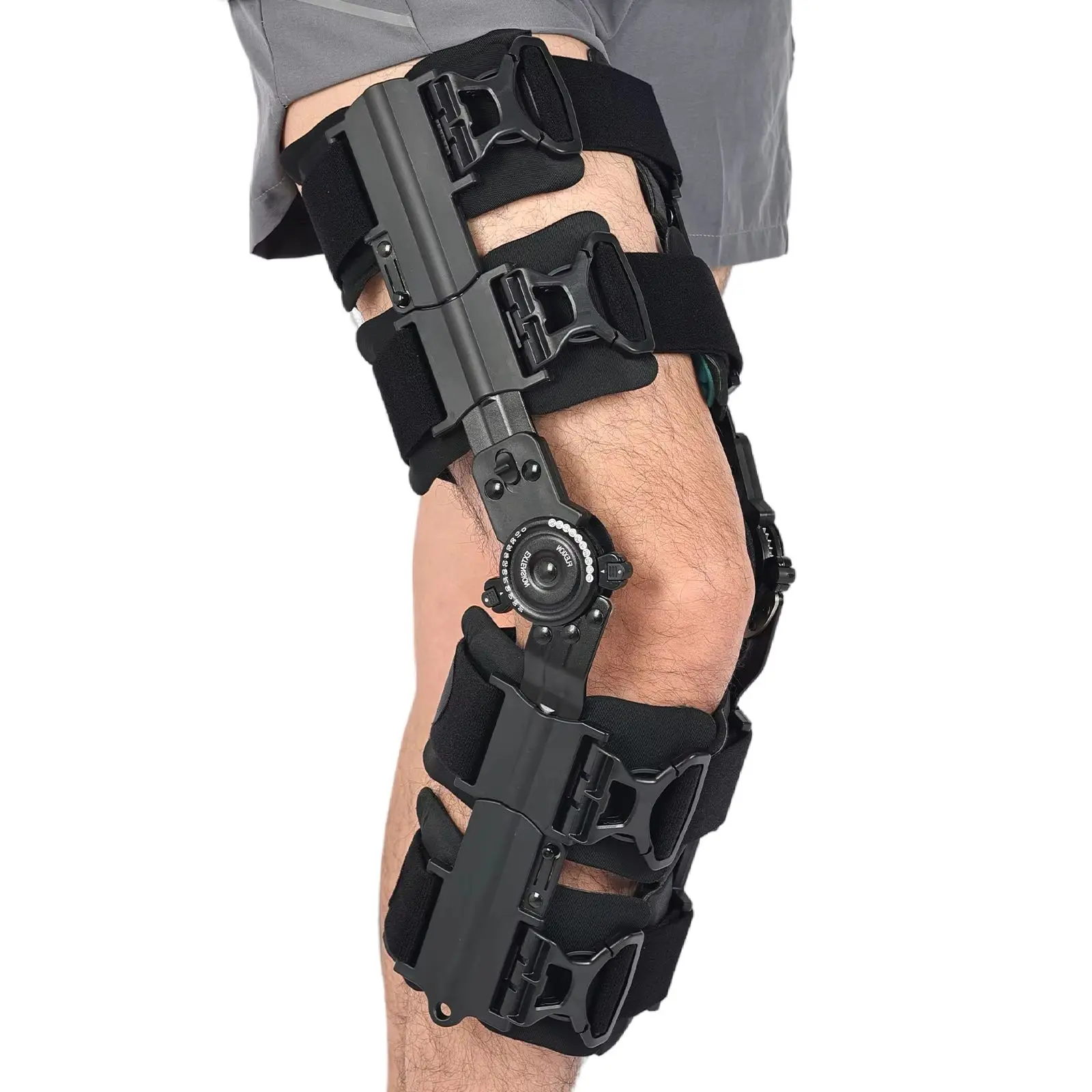 

Регулируемый шарнирный наколенник для боли и поддержки артрита, иммобилайзер послеоперационного колена для ACL, MCL, PCL Injure, женщин и мужчин