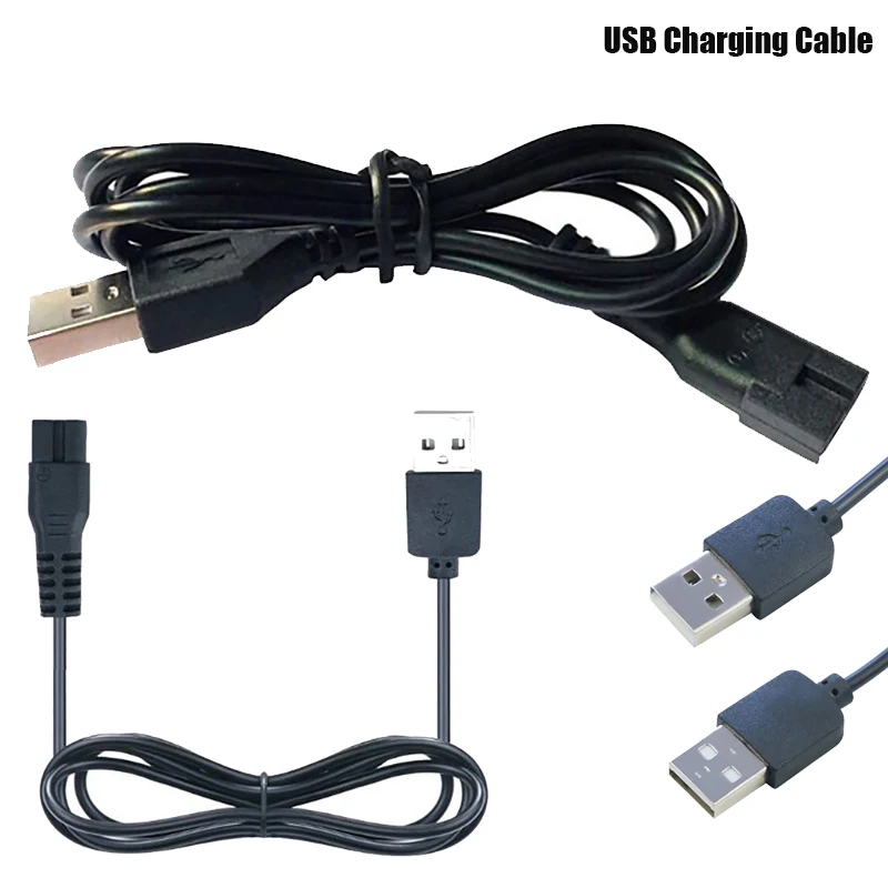 

1PC Electric Clippers Pet Shaver USB Charger Charging Cable Power Cord For C6/C7 Hair Trimmer Part