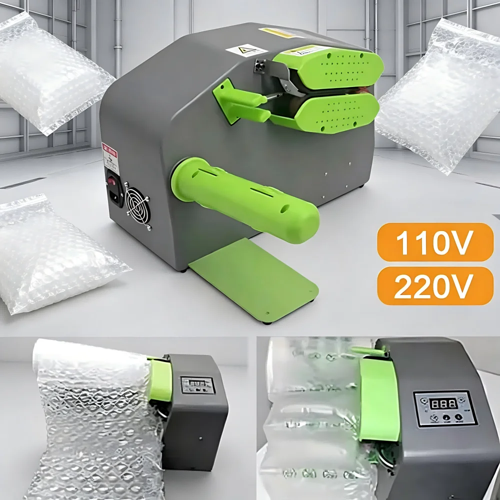 Air Cushion Machine Inflator Air Column Bag Automatic Filling Air Pillow Bag Bubble Bag Machine Bubble Film