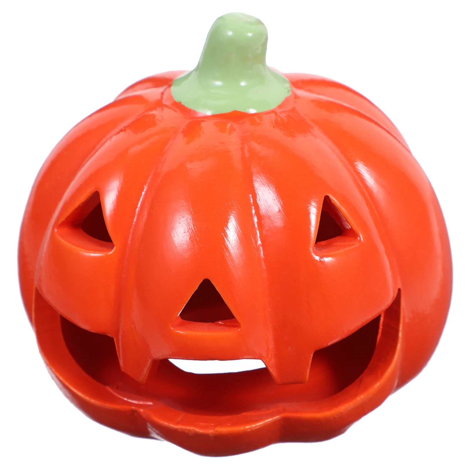 

Creative Pumpkin Holder Halloween Ceramic Tea Light Party Decorative Tabletop Ornament Home Holiday Gift Festival Dinner