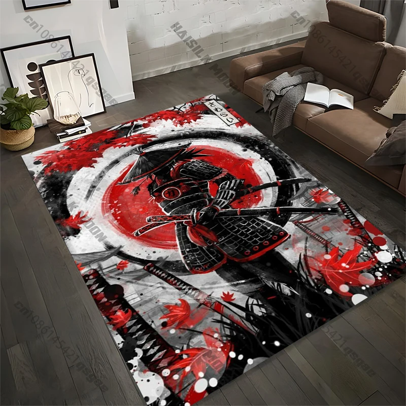

15 Size Samurai Spirits Large Carpet Living Room Home Decor Sofa Table Rug Anti Slip Chair Lounge Floor Mat Carpet for Bedroom