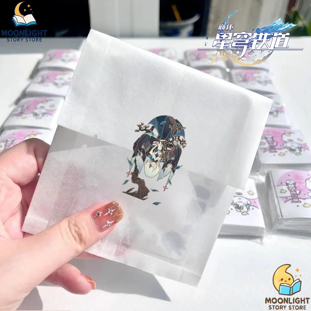 Honkai: Star Rail Anime Merch Stickers Kafka Feixiao Firefly Serval Pela Arlan Boothill Computer Journal Decoratieve Sticker