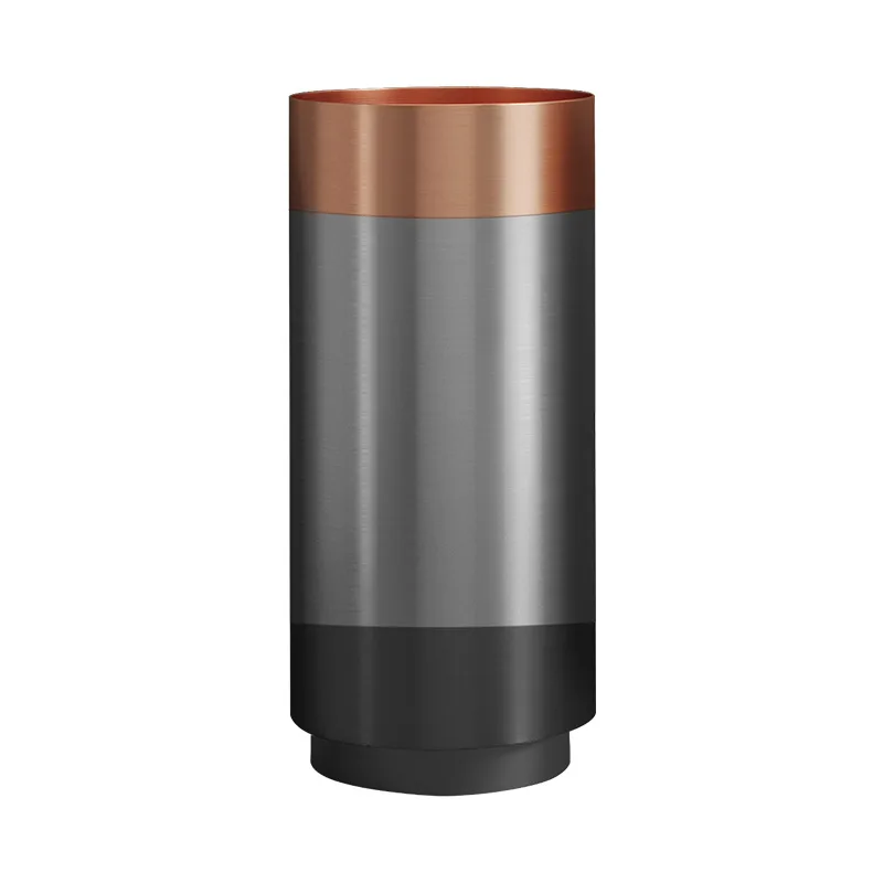 

Anti-kick lamp foot stainless steel column basin hotel bathroom round column type washbasin integrated floor wash basin