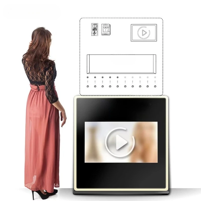 Deposit Perfume Spray Vending Machine Commercial Fragrance Testing Equipment for Duty Free Airport Shopping Mall