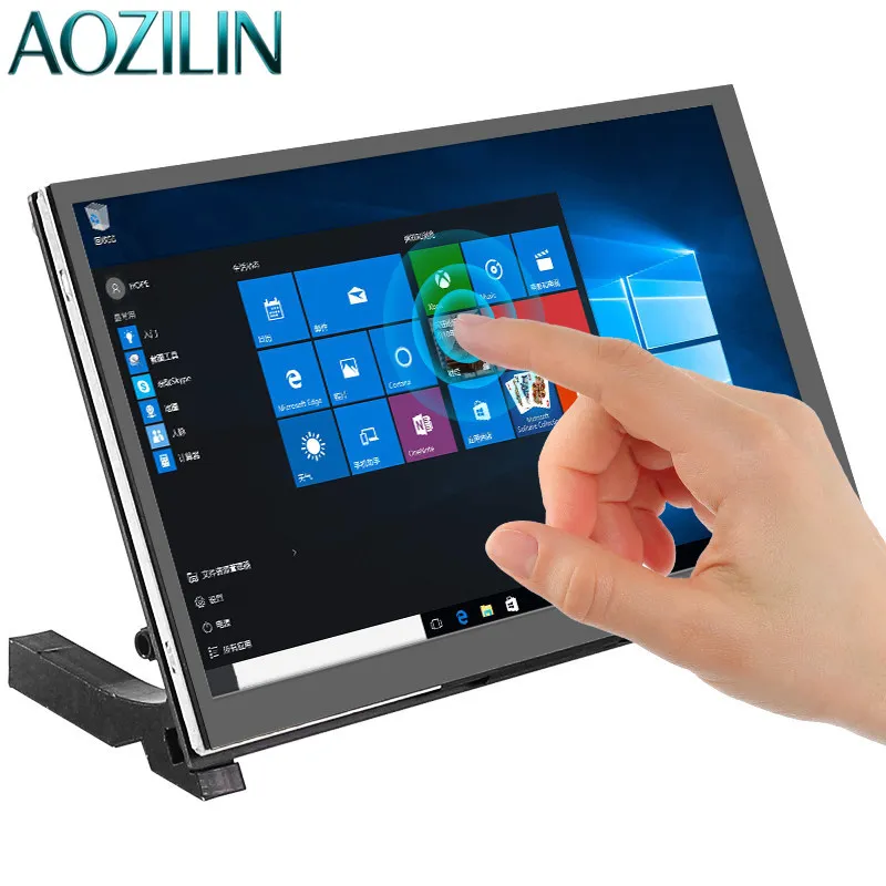 AOZILIN 5/7/10.1 Inch IPS HDMI Display Capacitive Touch Screen Small HD Monitor for Raspberry Pi Industrial Control