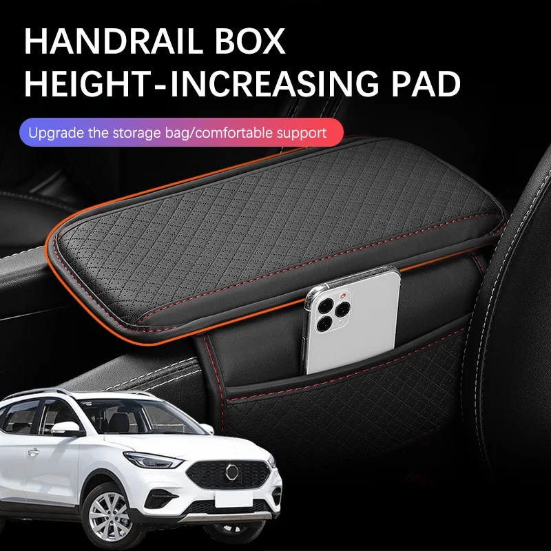 

Для Manjaz ZS автомобильный подлокотник, коробка с боковой сумкой для хранения, центральный подлокотник, защитная подушка