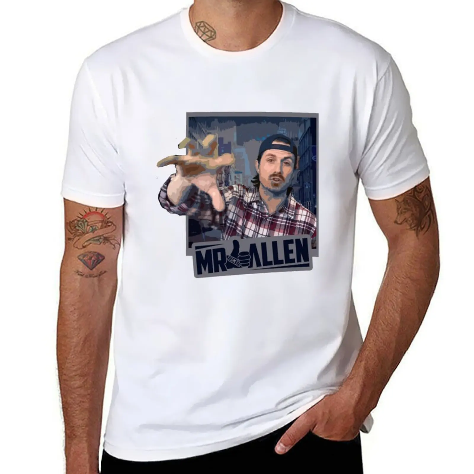 shirt t man mrballen man t for graphic man summer shirts fit cool for t T-Shirt slim shirts
