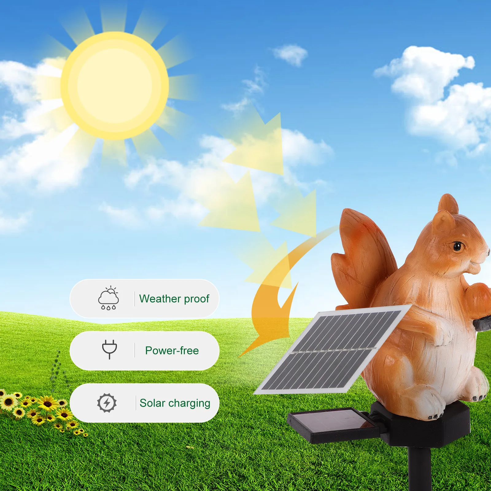 2pcs-glowing-squirrel-lawn-lamp-lighting-waterproof-led-garden-decor-animal-shaped-decorative-pathway-light