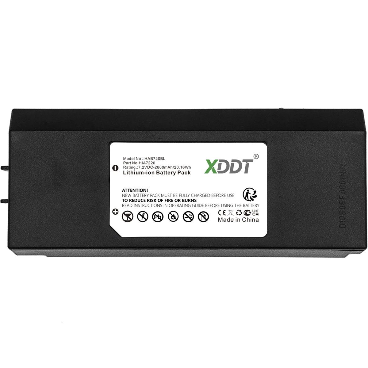 Crane Remote Control Battery 7.2V/2800mAh HIA7220 for Hiab AMH0627 AX-HI6692 XS Drive H3786692 H3796692