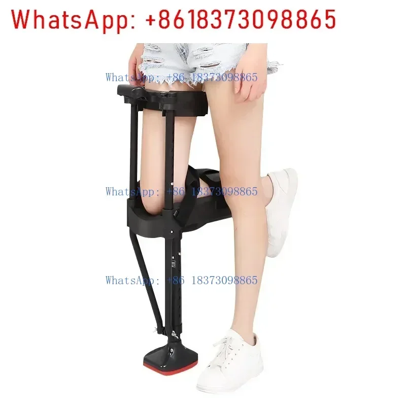 2025/Hands Free  Slip Crutch Leg Telescopic Walking Aid for Assisting Walking Ankle Injury in Calf and Ankle Joint Fracture