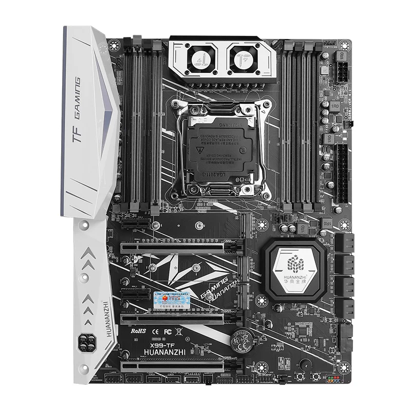 HUANANZHI X99 TF Motherboard LGA 2011-3 XEON X99 Support Intel E5 V3 V4 Series DDR3 DDR4 RECC NON-ECC Memory NVME ARGB TPM