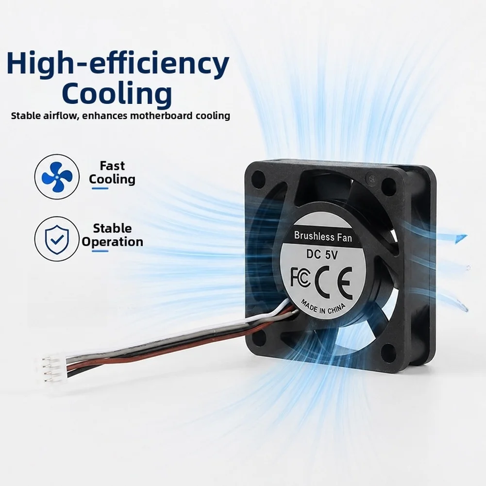 40x40x15mm Dual Ball Bearing Fan for Bambu Lab For X2D Motherboard with 3Pin Connector and DC5V Input for Consistent Cooling