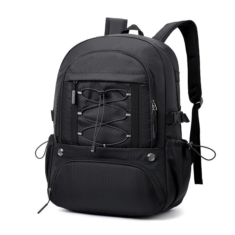 

Travle Bapckpack with Shoe Compartment, Sport Daypack Waterproof College Backpack for Basketball Football Outdoor Stury