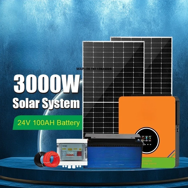 Off-grid 3.6kw Solar Energy Storage System Lithium Battery Included for Energy Storage System Hybrid