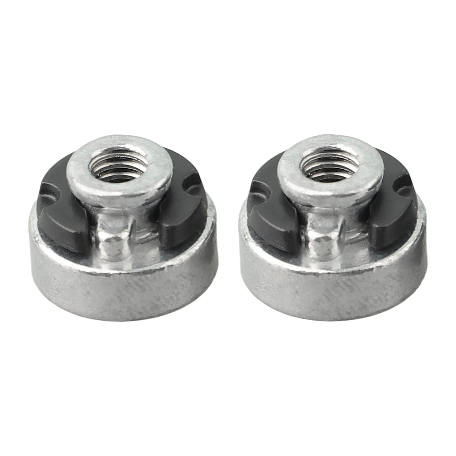 Features On A 1/4 In. - 20 Die Cast Nut With Nylon Retaining Washer. Can Be Widely Used To Provide A Mounting Point