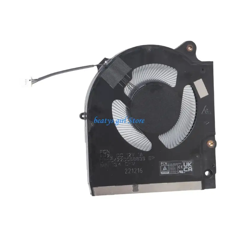 C7AB Laptop CPU GPU Fan For M15 Optimized Airflows Cooling Fan
