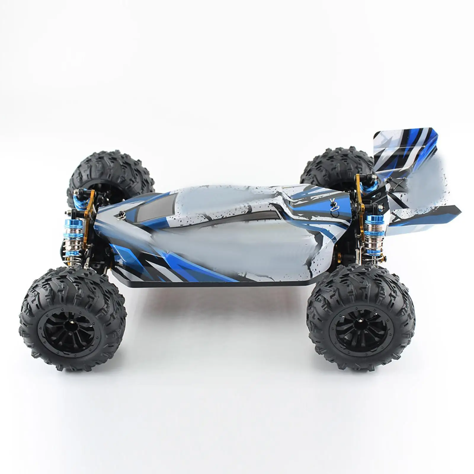 4x neumáticos de goma para coche RC, piezas de repuesto para 1/12 1/14 1/16 124016 124017   Coche RC