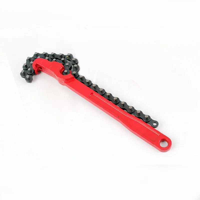 8/12 Inch Chain Wrench Manual Disassembly Filter Wrench Car Repair Tool Fuel Filter Wrench Car Removal Tool