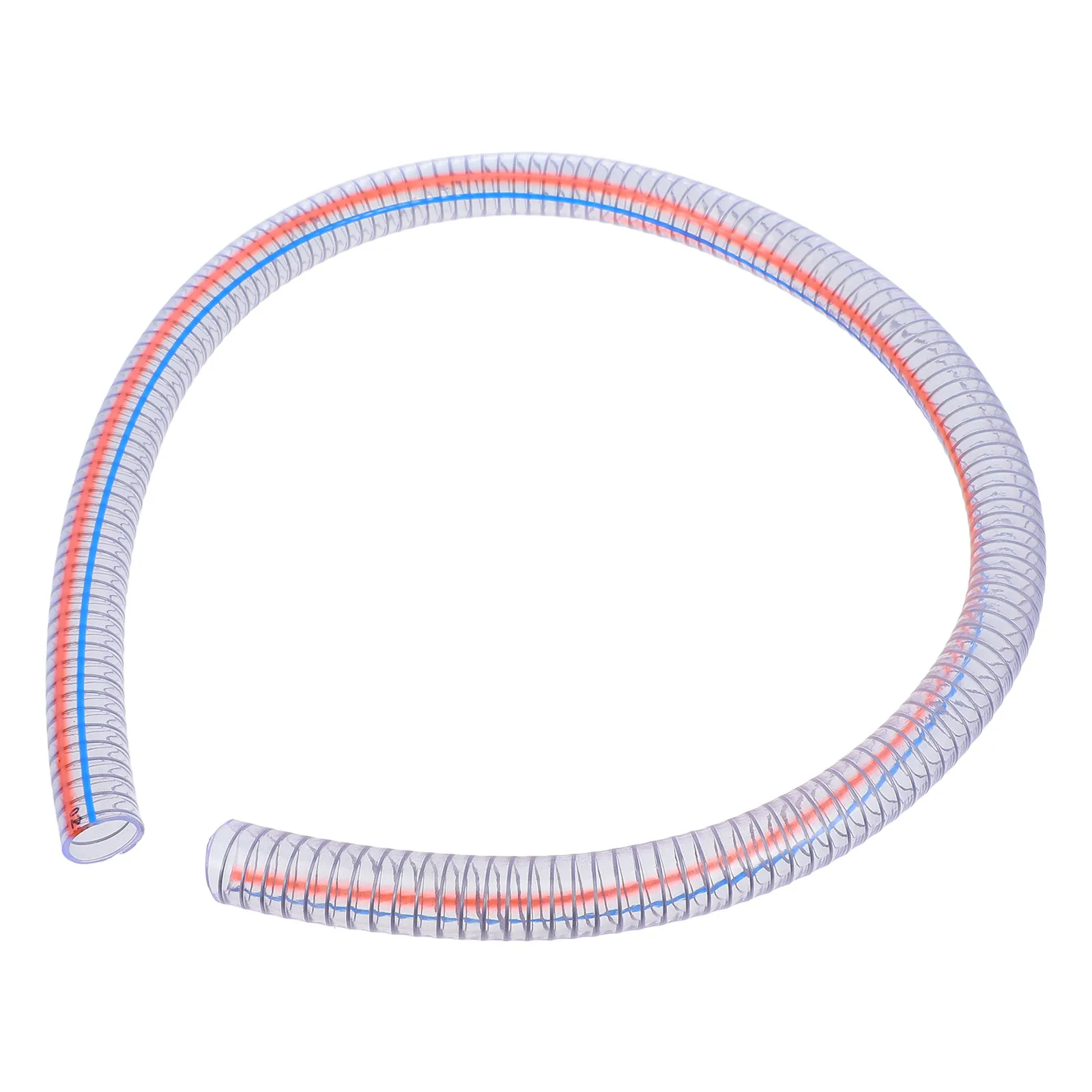 

Flexible PVC Steel Wire Hose Transparent Suction Drainage Fuel Water Oil Transfer High Pressure Spiral for Automotive