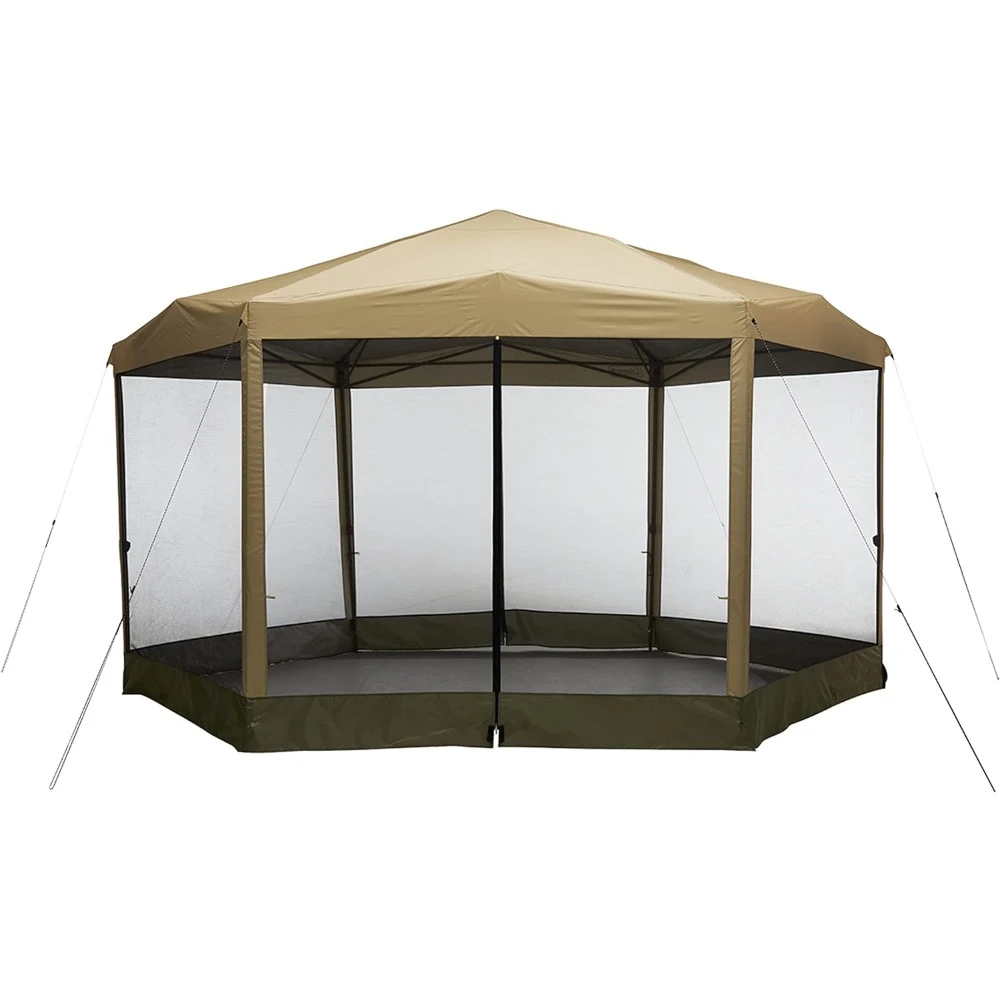 

Screen Canopy Tent with Instant Setup, Outdoor Gazebo for Bug-Free Lounging, Shelter Fits Over Picnic Tables for Picnics, & More