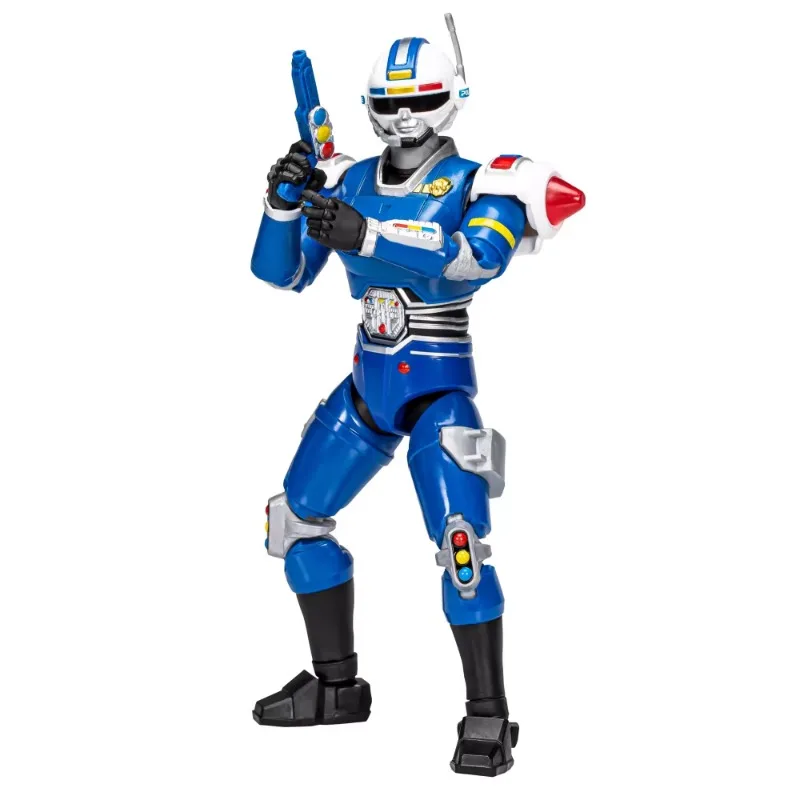 

Hasbro PowerRange Lightning Collection Amazing Team Turbo Blue Warrior 6-inch Action Figure Hand Model Gift Back To School Anime