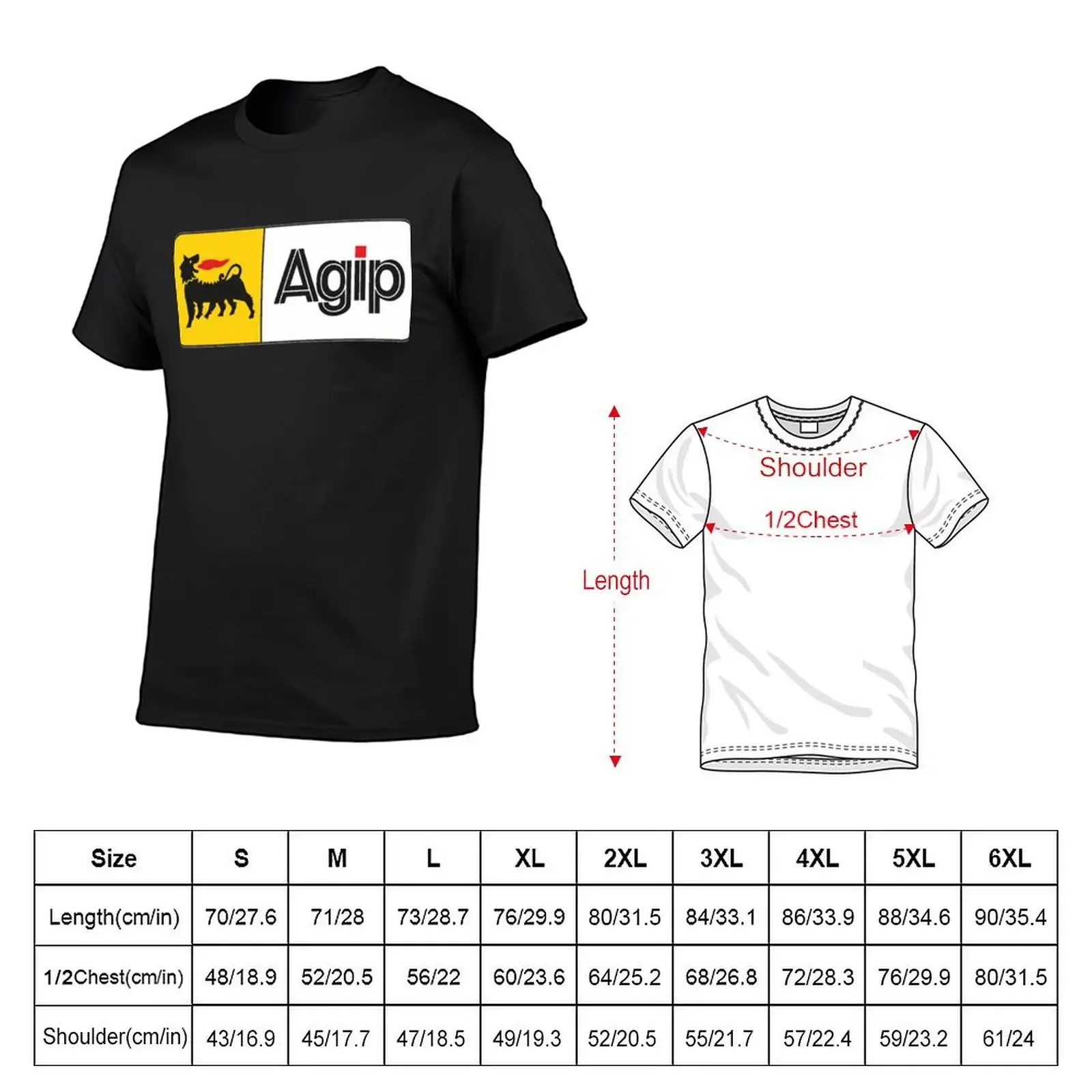 Agip T-Shirt oversized t shirt tees summer top tshirts for men image 5