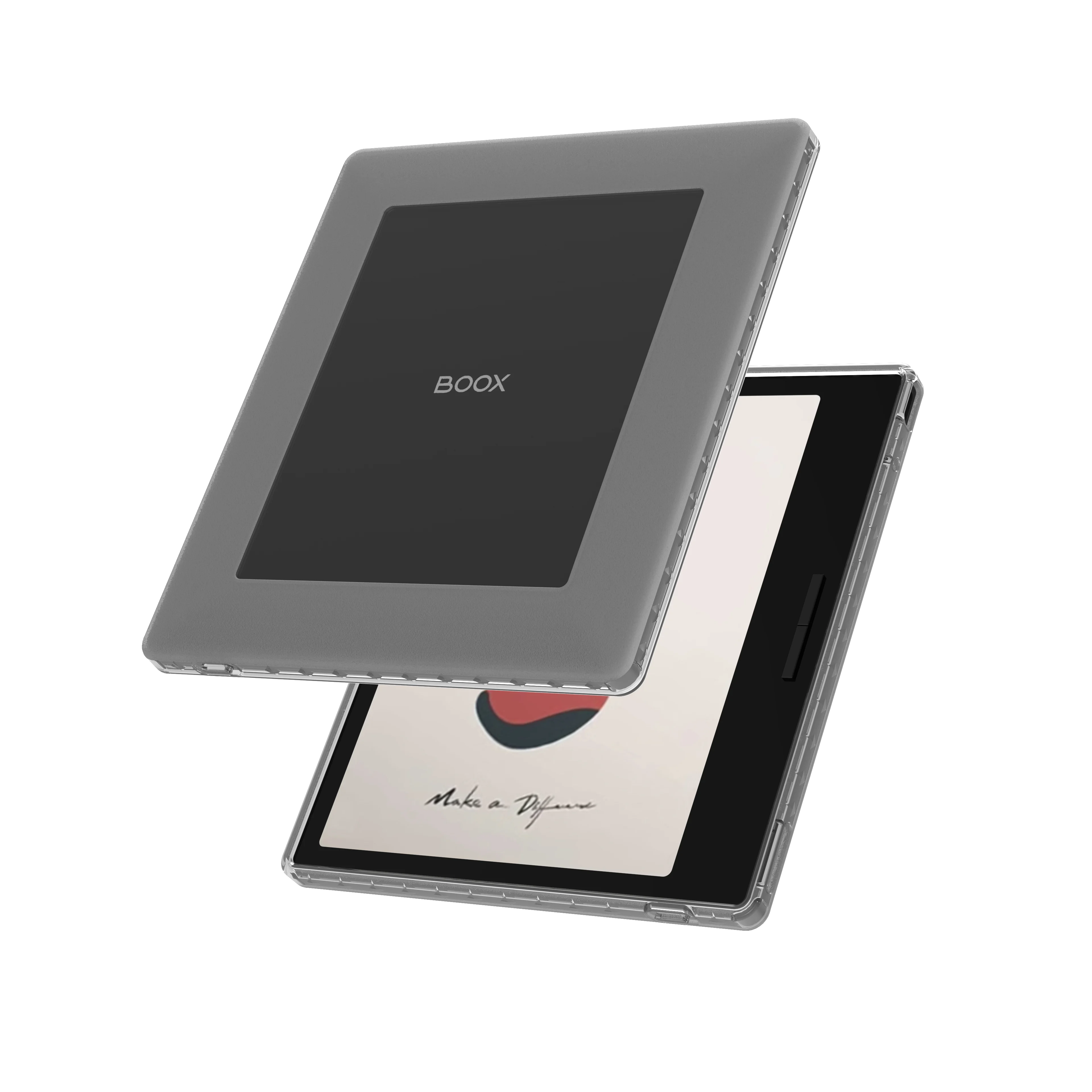 

LOT For Onyx Boox Leaf 3 2023 7" eBook Clear TPU Back Cover Case with 4 Shockproof Airbags