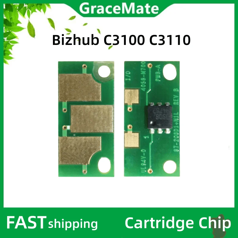 3 Set 12Pcs Toner Chip Worldwide for Konica Minolta Bizhub C3100 C3110 Toner Chip TNP50 TNP51