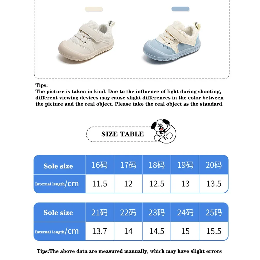 Baby Walking Shoes Boy and Girl Soft Soles Anti-skid Children\'s Casual Sneaker Shoes Mesh Breathable Baby Shoes Baby Accessories