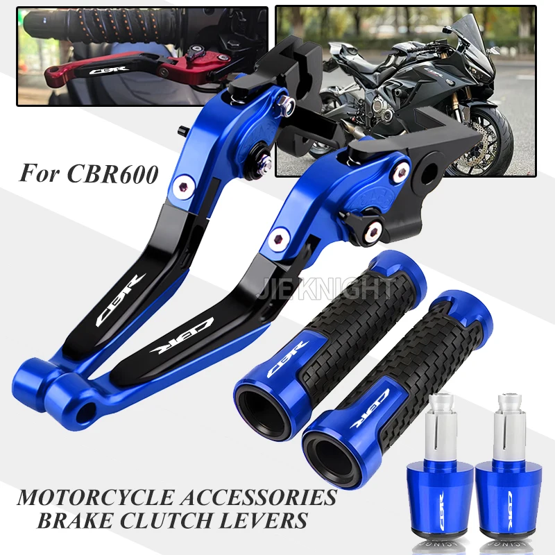 For CBR600 CBR 600 F2 F3 F4 F4i 1991-2007 CBR900RR 1993-1999 CB919 Motorcycle Brake Clutch Adjustable Levers Handbar Grips