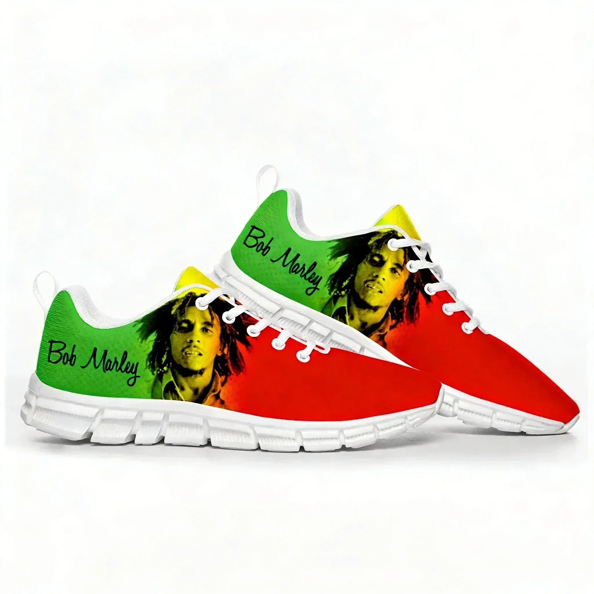Bob Marley Reggae Star Rock Music Sports Shoes Mens Womens Teenager Children Sneakers Casual Custom High Quality Couple Shoes