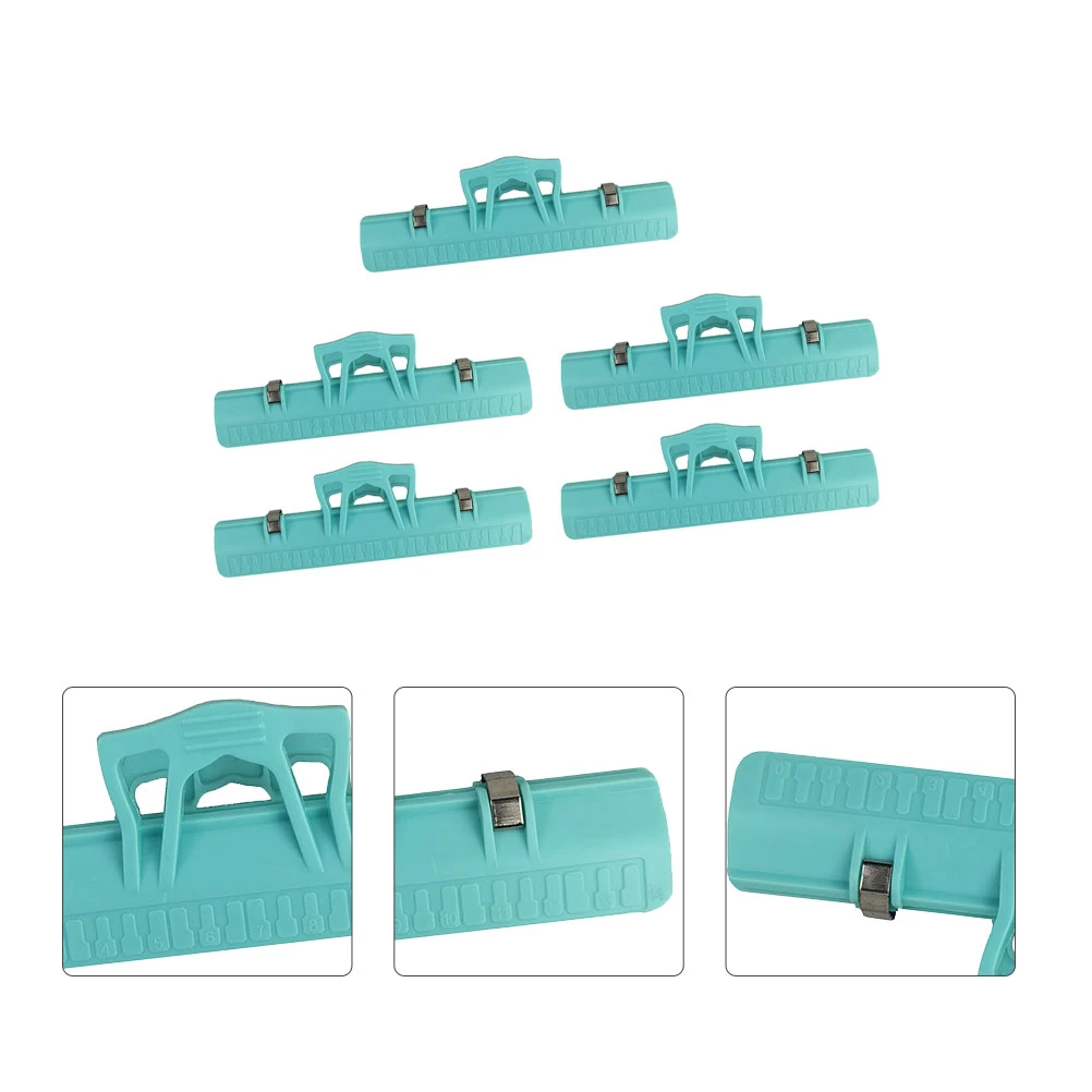 

5pcs Book Clips Sheet Music Holder Page Fixing Clip Piano Guitar Multi-Function Document Clamp Portable Book Holder Score Binder