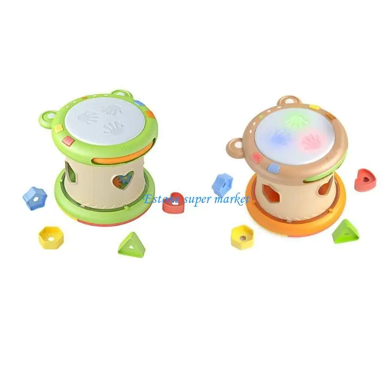 090B Electric Educational Toy Early Learning Beat On Toy for Baby Beat On Drum Toy