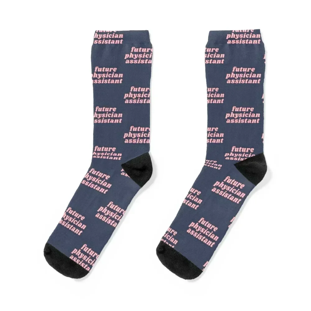 Future Physician Assistant Socks funny gifts with print man new in's Women's Socks Men's
