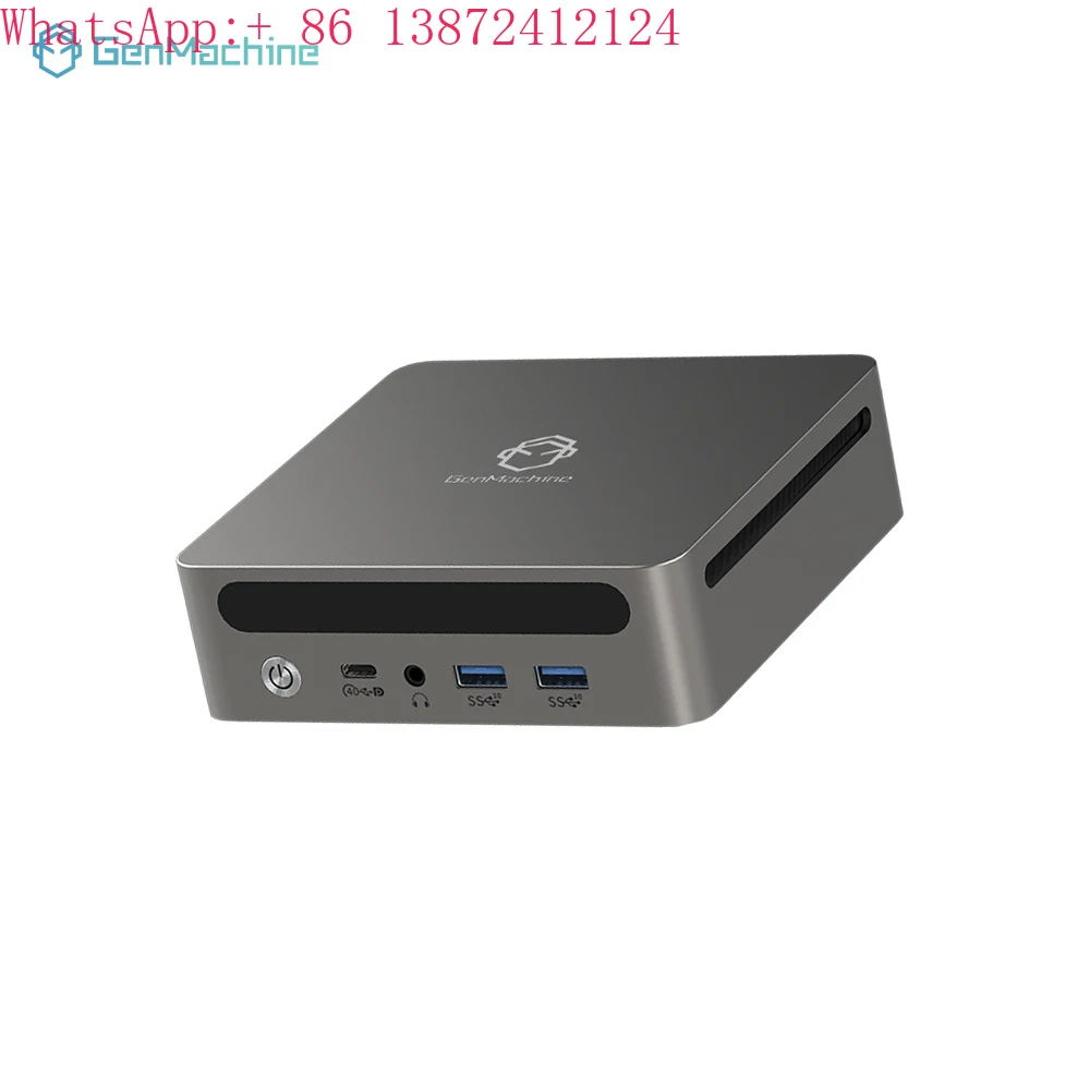 AMD Ryzen 9 7940HS GenMachine كمبيوتر مكتبي صغير Win 11 32GB DDR5 RAM 512G SSD Wifi6 BT5.2 مكتب استخدام OEM/ODM كمبيوتر صغير Ryzen