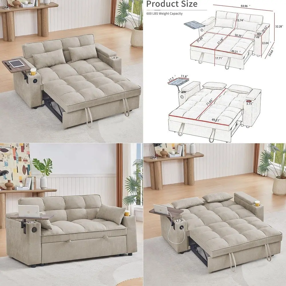 

65 Loveseat Sofa, Modern Couches for Living Room,Corduroy Recliner, Dual armrest Storage Space, Integrated Spring Cushion, Soli