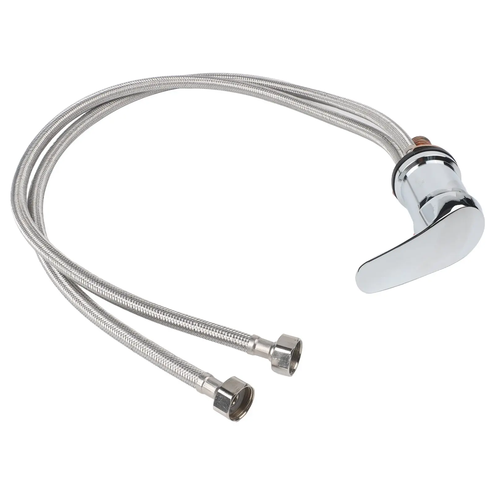 Shower Hose and Mixer Tap for Shampoo Chair with Pull Out Hand Shower for Barber Sink and Reverse Shampoo Station