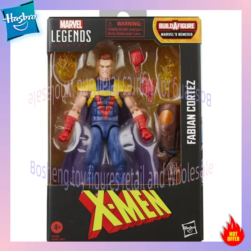 Hasbro Marvel Legends Series x-men Nemesis Set Wolverine Gambit Marrow 6-inch action figure model gift toy collectibles view 5