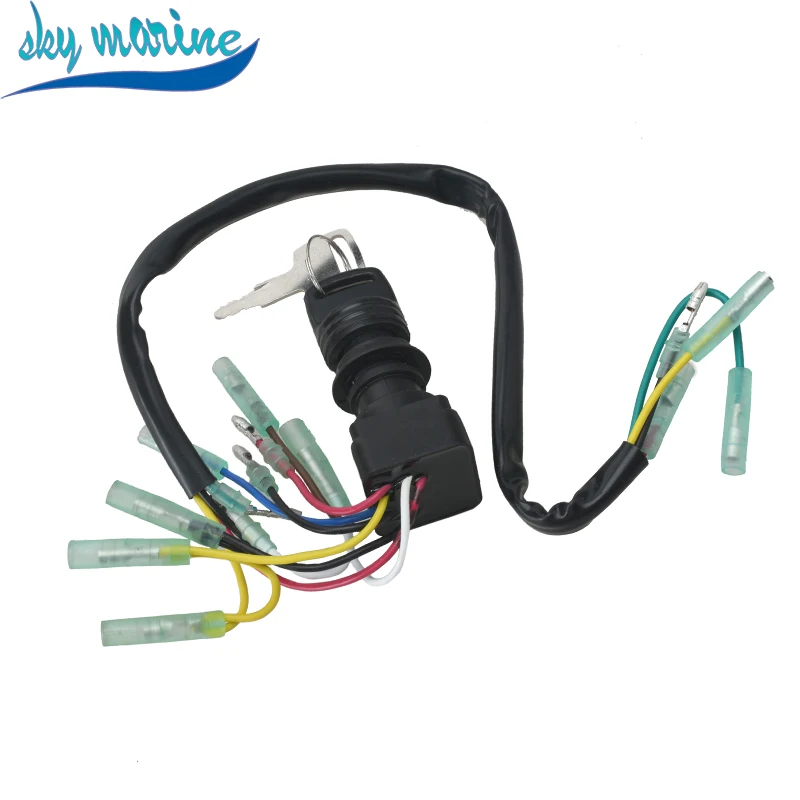 Ignition Switch Key Assy 703-82510 703-82510-43 for Yamaha 703-82510-43-00 Outboard Motors Control Box 703-82510 Replace MP51040