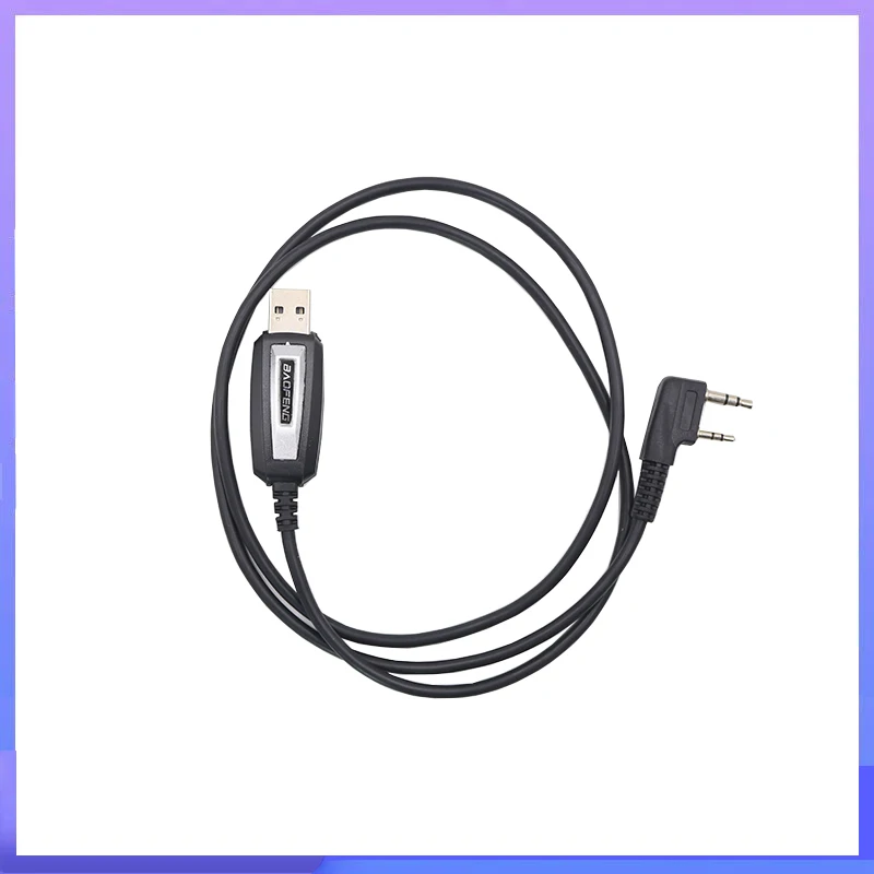 USB Programming Cable For Baofeng UV-18 Pro Max UV-5RH Pro Max UV-17 Quansheng UV K5 UV K6 UV 5R Plus Walkie Talkie Accessories