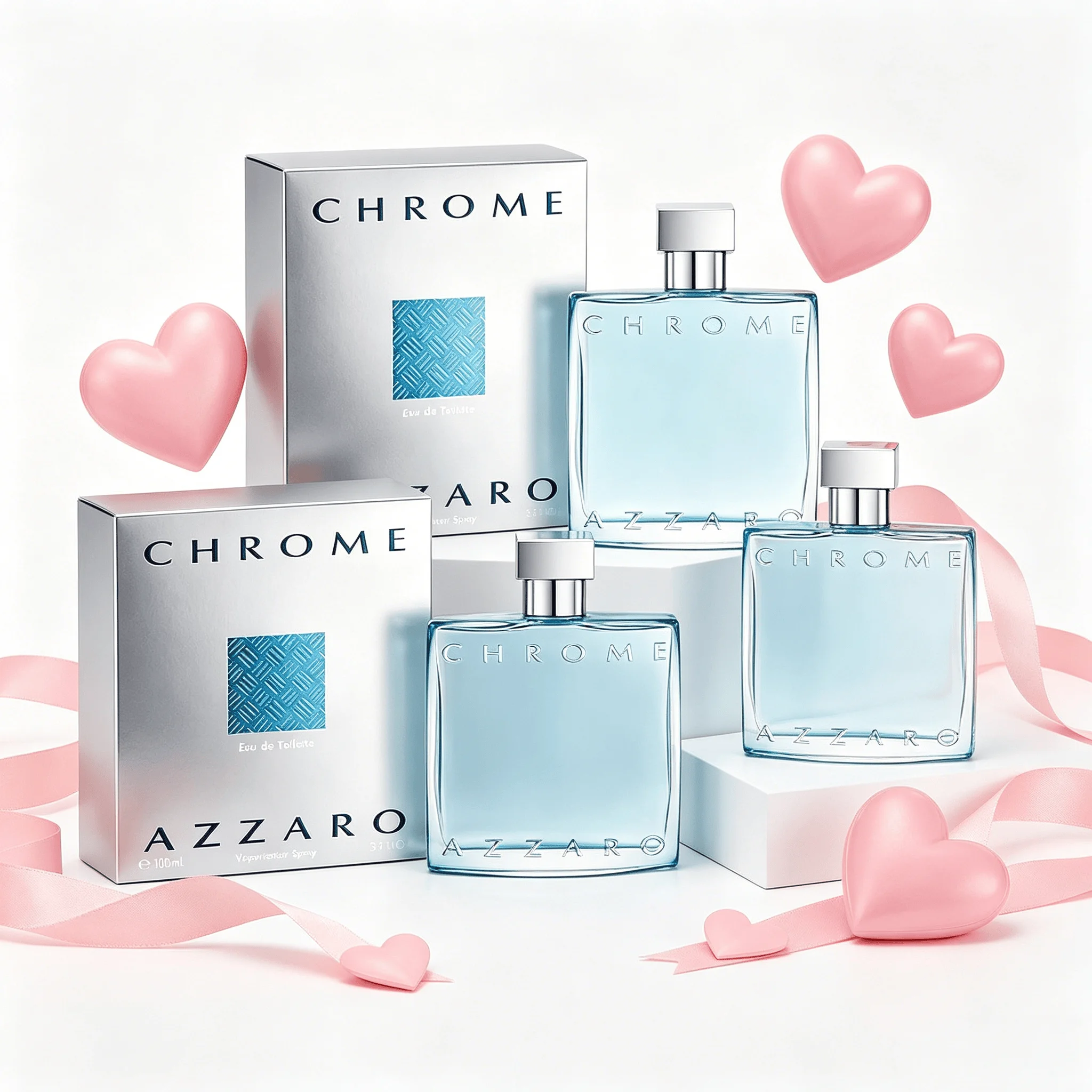 Azzaro Chrome EDT 3.3oz, Perfu - On Perfume & Fragrance Kota Bogor reseña y precio