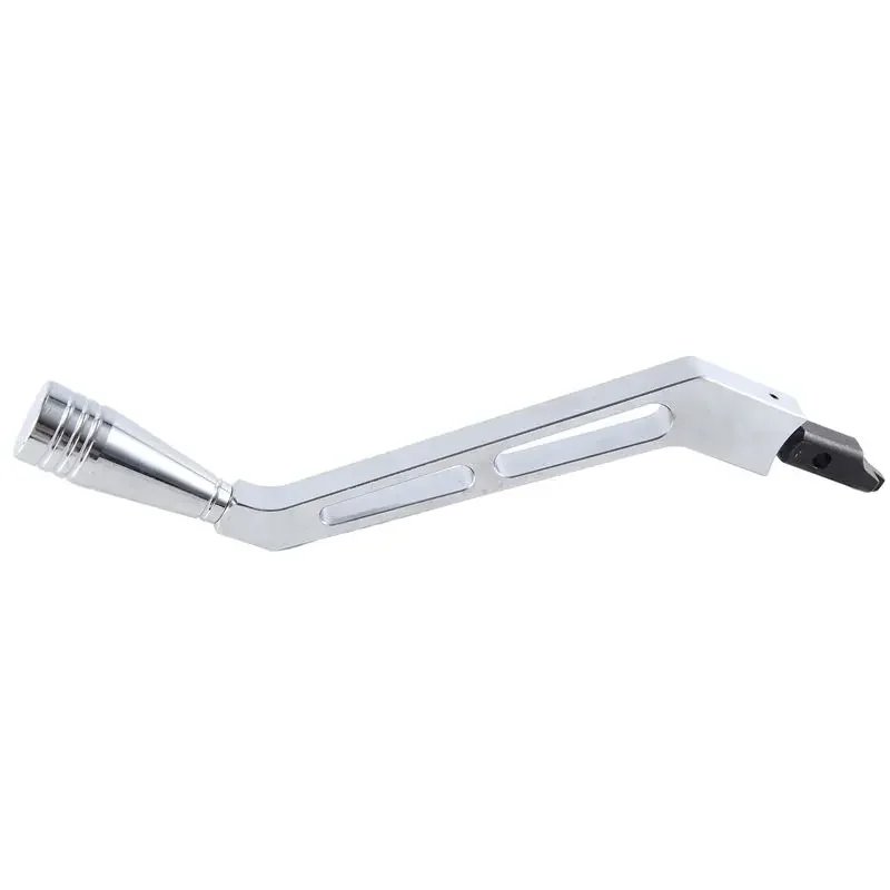 AEF2-Polished Billet Aluminum Column Shifter Lever Turn Signal Hazard Tilt For Chevy , Buick, Oldsmobile, Pontiac, Cadillac Car