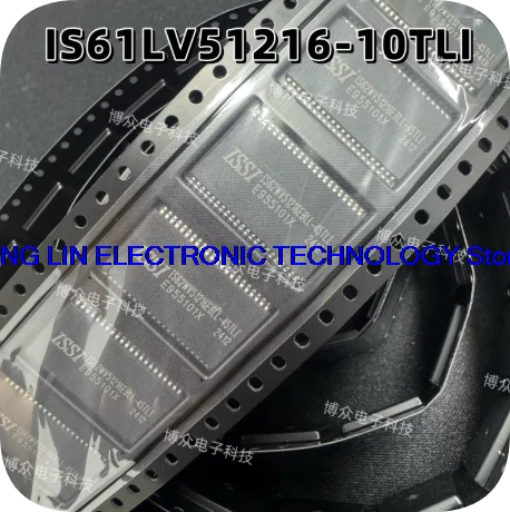 Brand new original IS61LV51216-10TLI static random access memory SRAM chip       1PCS -1lot