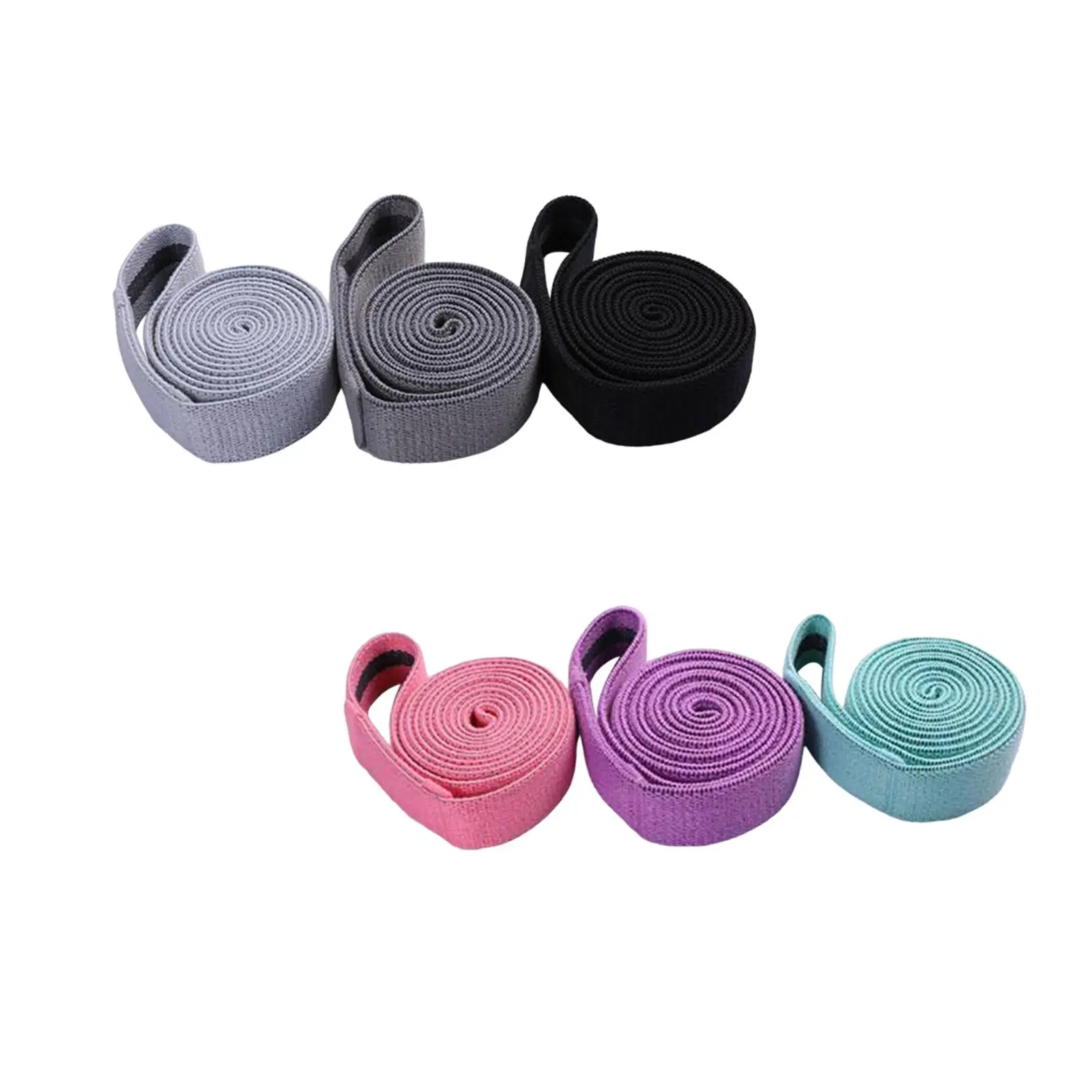 مجموعة أربطة مقاومة مكونة من 3 قطع، أربطة تمرين قابلة للتمدد لتدريب المقاومة